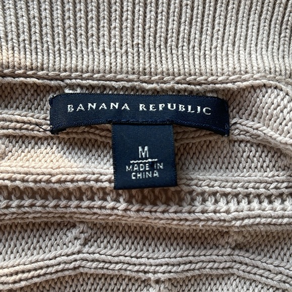 Banana Republic Sweater Cardigan Tan - Picture 3 of 3
